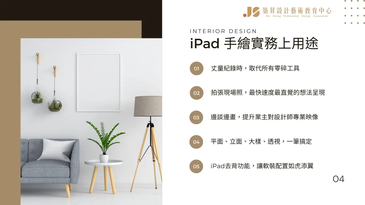 Procreate,室內設計課程,室內設計證照